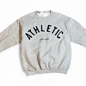 Ross Sportswear Gray Crewneck Sweater